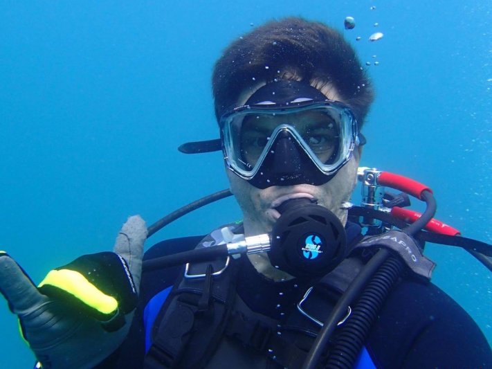 A Divemaster in the Making 